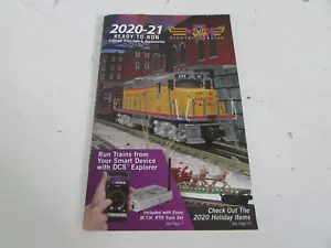 2020-21 READY TO RUN RAIL KING MTH ELECTRIC TRAINS 93 PAGE CATALOG LotD - Picture 1 of 1