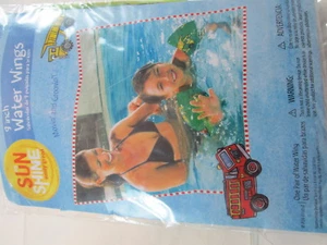 Sunshine 9 inch water wings, free shipping all US territories - Picture 1 of 3