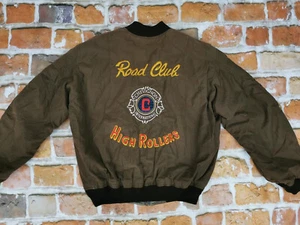 *CHEVIGNON WENDE VINTAGE JACKE*ROAD CLUB HIGH ROLLERS*BRAUN*GR: S*TIP TOP - Bild 1 von 10