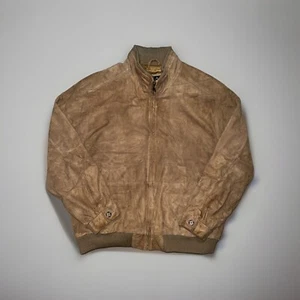 Joseph A Bank XL Signature Collection Mens Brown Suede Leather Jacket - Picture 1 of 2