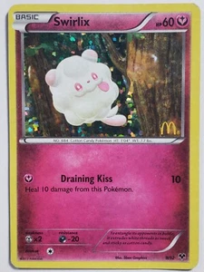 Tarjeta Pokémon PROMO HOLO Swirlix 9/12 PL - 2014 EXCLUSIVA MCDONALDS - Imagen 1 de 5