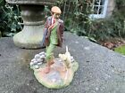 Heredities Gamekeeper And Labrador Figurine By P Parsons 19cm Tall