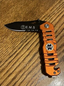 Tac-Force Speedster TF-705 Orange Spring Assisted Folding Tactical Pocket Knife - Picture 1 of 8