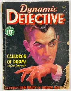 Dynamic Detective Magazine, May 1937, Vintage True Crime Stories, Pulp - Picture 1 of 5