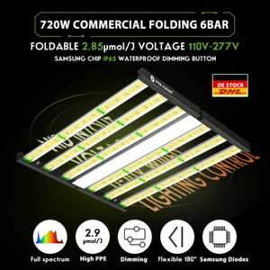 Phlizon Grow Light Vollspectrum 7200 W LED piante da interno CO2 fiore vegetale tutte le fasi - Foto 1 di 12