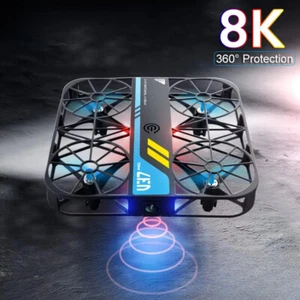 Mini Drone with Camera 4K HD WiFi FPV Pocket RemoteControl Helicopter Quadcopter - Picture 1 of 28