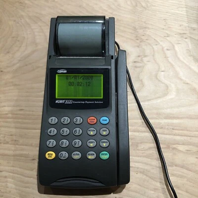 Lector de tarjetas de crédito terminal Lipman NURIT 3020 con cable de alimentación Foto 1 de 4