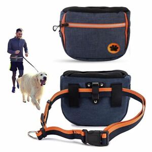 Dog Treat Training Pouch Pet Training Bag Large Capacity Puppy Snack Waist Bags,