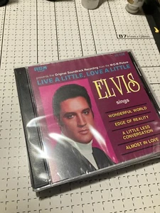 ELVIS PRESLEY- Live a Little NEW SEALED CD free shipping (physical media fans!) - Picture 1 of 7