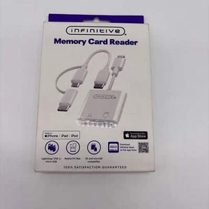 New Infinitive Memory Card Reader USB-C 625423 - Picture 1 of 3