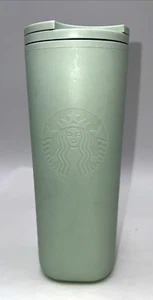 Starbucks 2023 Matte Mint Green Core Triangle 20oz Tumbler Coffee Travel Cup - Picture 1 of 18