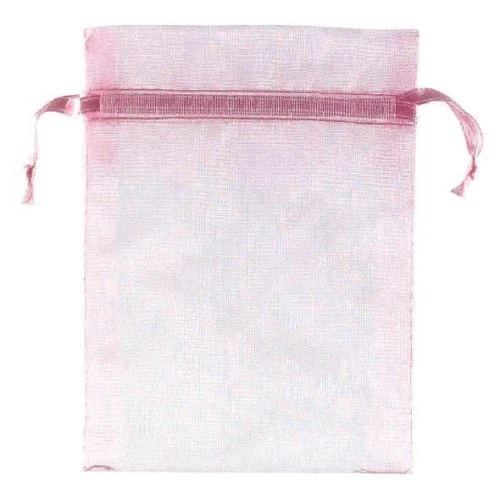 全新 女孩 Organza 婴儿淋浴收藏包 12 件 粉色 Sacs 珠宝首饰  — 第 1/1 张图片