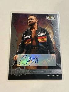 Cash Wheeler 2022 Skybox AEW Metal Universe autógrafo automático SP #82 - Imagen 1 de 2