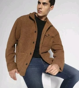 American Eagle Fleece Sherpa Teddy Chore Jacket XXXL - Picture 1 of 8