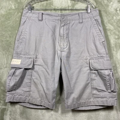 Мужские шорты-карго Nautica Jeans Co 34x10 серые рипстоп тактическая универсальная рабочая одежда - Изображение 1 из 4