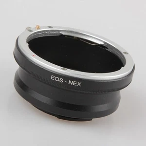 Bague d'adaptation EOS-NEX pour objectif Canon EF vers boîtier Sony NEX3 NEX5 bague d'adaptation - Photo 1/3
