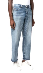 Emporio Armani Jeans 6R1J69 Denim Hose Loose Fit Used Look Neu 31 - Bild 1 von 8