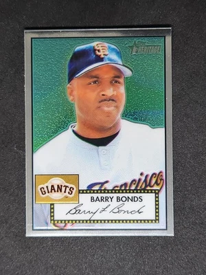 Bonds 2001 Topps Heritage Chrome 034/552 #CP52 San Francisco Giants - Pirates - Image 1 of 2