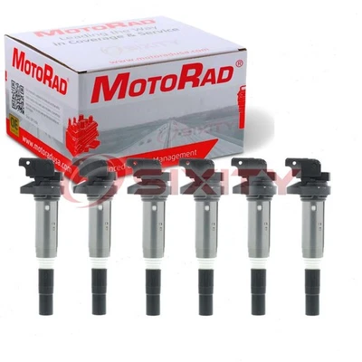 Bobinas de encendido directo MotoRad de 6 piezas para BMW 335i GT 2014-2016 xDrive Spark qj Foto 1 de 4