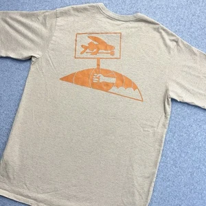 Patagonia T-Shirt Herren Small S Flying Fish Protest Responsibili-Tee beige 37660 - Bild 1 von 8
