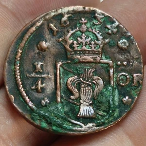 Suède 1/4 Ore 1634 Sweden - Picture 1 of 2