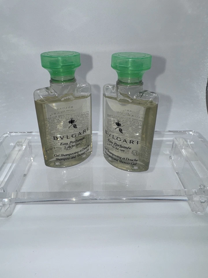Bvlgari Shampoo and Shampooing Shower Gel, 1.3 Oz, Pack of 2 - Image 1 of 1