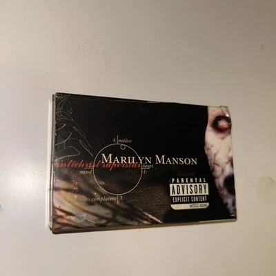 Antichrist Superstar Мэрилин Мэнсон (кассета, октябрь 1996, Interscope редкая  - Изображение 1 из 4