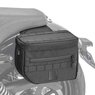 Satteltaschen Club Style für Harley Davidson Modellen DC1 schwarz gebraucht - Bild 1 von 4