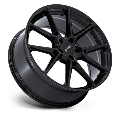 4 New 20x8.5 Petrol PE002 P1E Gloss Black 5X114.3 ET40 CB72.56 Wheel - Image 1 of 4