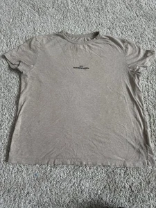 Maison Margiela10 / brand logo inverted T-shirt Tan Color - Picture 1 of 8