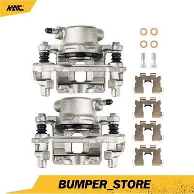 2x Pinza de freno delantera con soporte para 89-97 Geo Tracker 91-98 Suzuki Sidekick Foto 1 de 4