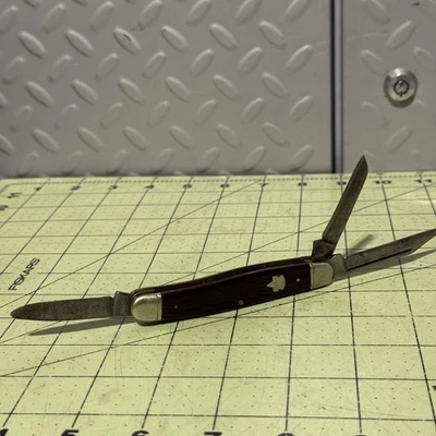 Navaja de bolsillo Keen Kutter vintage de 3 hojas #772 Foto 1 de 4