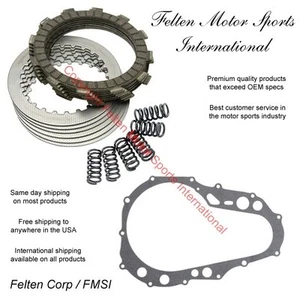 Suzuki Z400 Clutch Kit Discs Disks Plates Springs Gasket LT-Z400 400 LTZ 03-04 - Picture 1 of 1