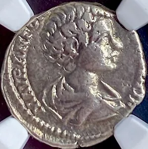 Beautiful NGC Graded Emperor Caracalla 198-217AD Ancient Roman Denarius Coin - Picture 1 of 14