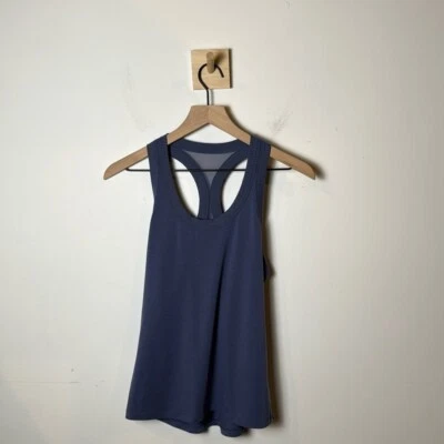 Athleta фиолетовый/синий топанга спортивная майка сетки верхняя часть спины Топ женский размер XS - Изображение 1 из 4