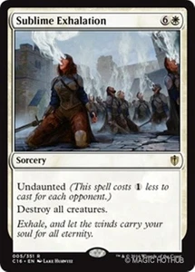 MTG - SUBLIME EXHALATION - Commander 2016 (R) - Picture 1 of 1