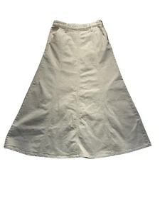 Maxirock Banana Republic Damen beige A-Linie #5977 - Bild 1 von 8