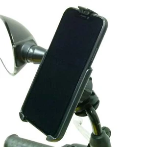 Motorcycle - Scooter Mirror Mount with Dedicated Holder for iPhone 12 - Picture 1 of 6