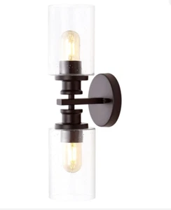 Jonathan Y - Jules 16.5" Bath Vanity Light - Oil Rubbed Bronze - Picture 1 of 6
