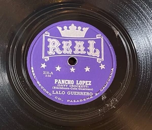 78 LALO GUERRERO Pancho Lopez (Davy Crockett)/ Adam y Eva  REAL 218 orig Spanish - Picture 1 of 4