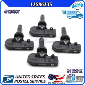 For GM TPMS Tire Pressure Monitoring Sensor 315MHz Chevy GMC Buick Set 4pcs USA - Picture 1 of 15