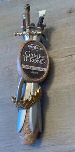 Ommegang Brewery Game of Thrones Take the Black Stout Beer Tap