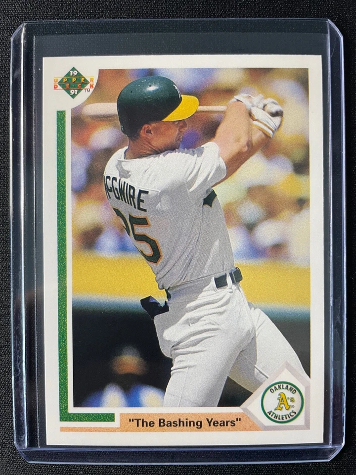 1991 Upper Deck Mark McGwire The Bashing Years #656 Athletics!!! - Image 1 of 1