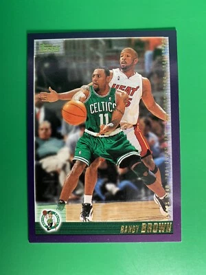2000-01 Topps Randy Brown #180 Boston Celtics - Image 1 of 2