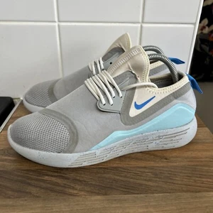 Nike Lunarcharge Running Mens Trainers UK 8 ART 933811-014 Grey & Blue - Picture 1 of 13