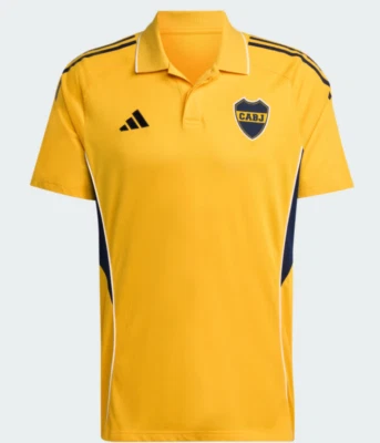 Boca Juniors Polo Jersey Shirt  Chomba 2025 Adidas Official - Image 1 of 4