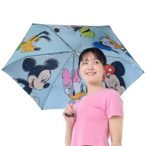 Disney Store Mickey & Friends Folding Umbrella Pouch Shiny Day - Picture 1 of 9