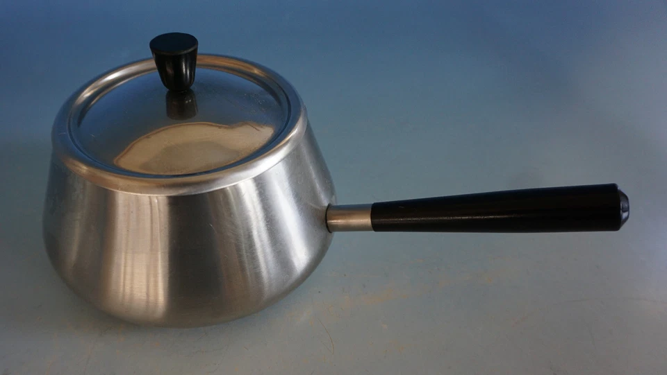 Spring Fondue Topf Fonduetopf Edelstahl 18/8 Retro  (F23-543) - Bild 1 von 3