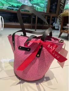 Handcrafted bag meticulously crafted Raffia and Leather - Picture 1 of 3