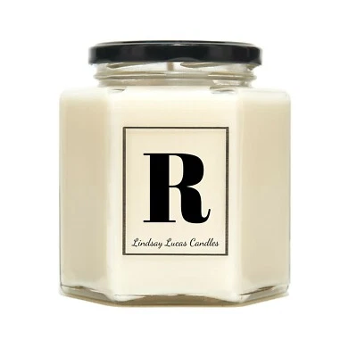 Letter R Alphabet Scented Candle - Image 1 of 4